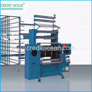 High speed elastic crochet machine