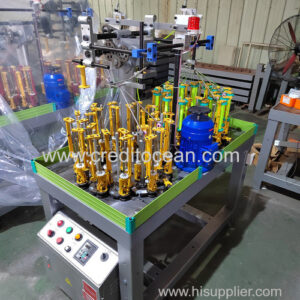 High speed crochet lace making machine
