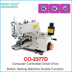 CREDIT OCEAN Single Needle Zigzag Lock Stitch Button Sewing Machine